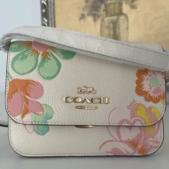 NWT Coach Mini Brynn Crossbody With Dreamy Land/Mystical Floral Print C8324 - Picture 8 of 10